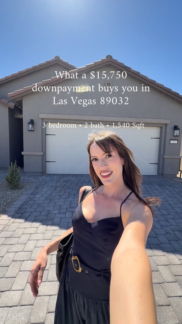 Lesly Salinas sharing a Las Vegas down-payment example
