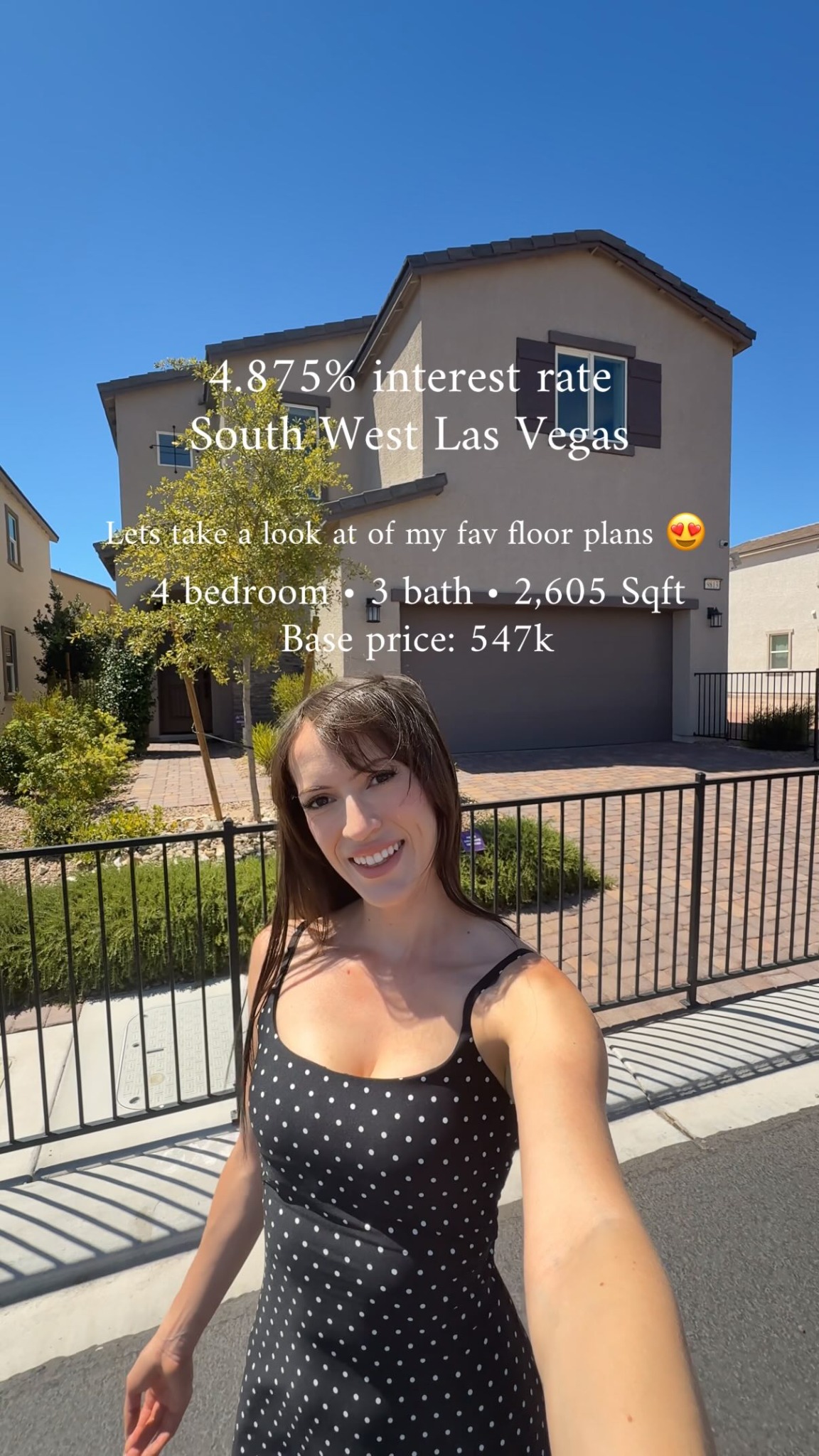 Lesly Salinas sharing a Southwest Las Vegas home-tour example