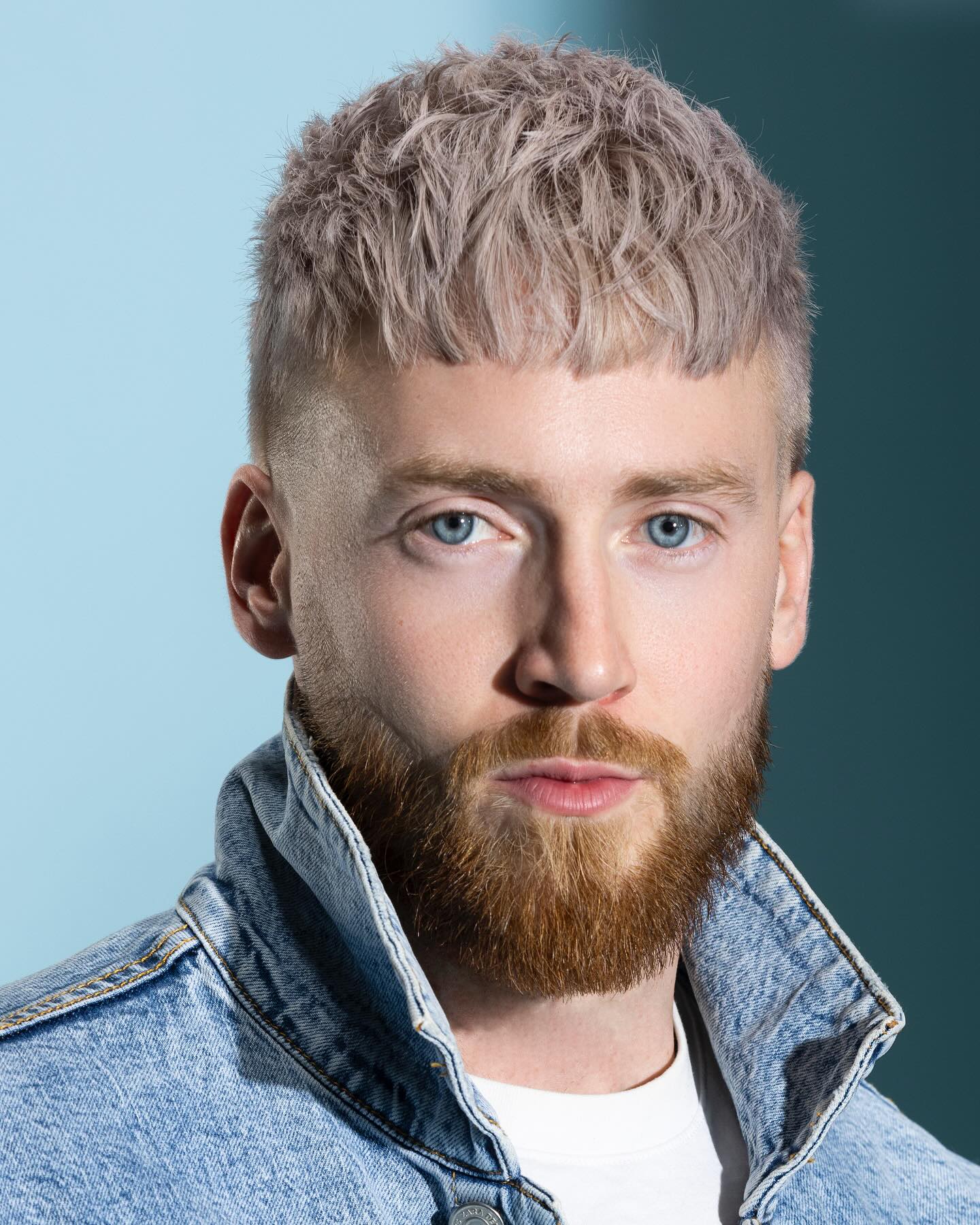 A finished textured crop and beard by the Texture team